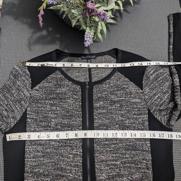 EILLEN FISHER 🌹Tweed Dress and Jacket Set - Picture 15 of 16